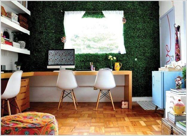 Decorating  artificial grass in special ways12