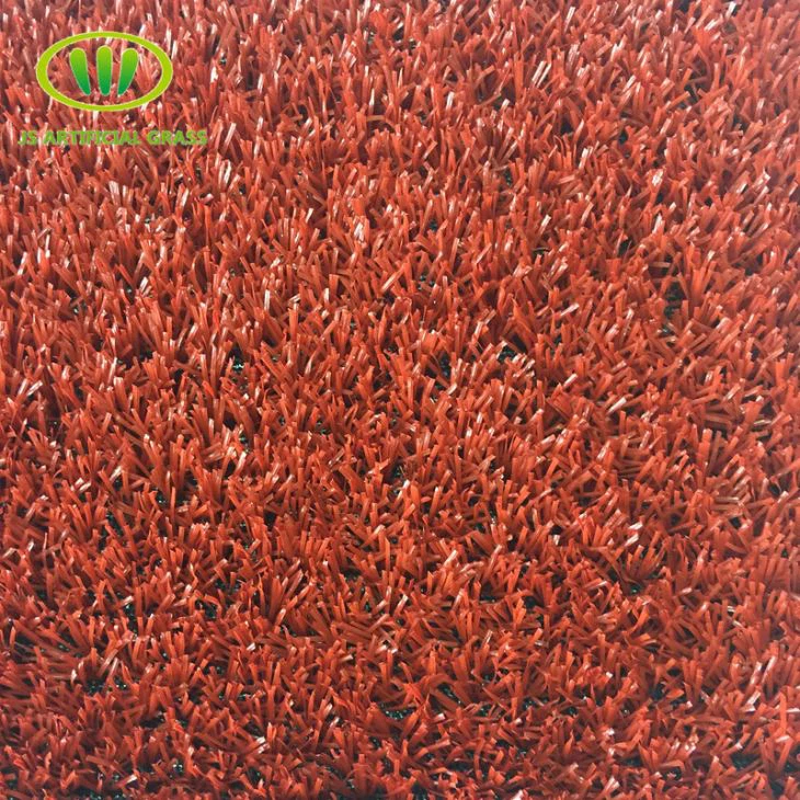 New Color Grass Carpet Orange Artificial Grass Factory Sell Directly