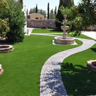Jardí de gespa artificial